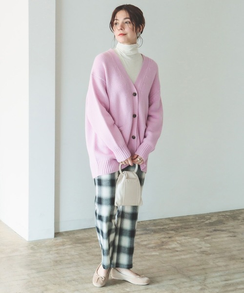 B:MING by BEAMS(ビーミングバイビームス)の「B:MING by BEAMS / シアー タートルネック 22AW(Tシャツ/カットソー・レディース・オフホワイト/サックスブルー/その他/ブラウン系・FREE)」の9枚目の写真