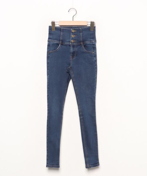 セール ブランド古着 加工スキニーデニムパンツ デニムパンツ Heather ヘザー のファッション通販 Zozoused