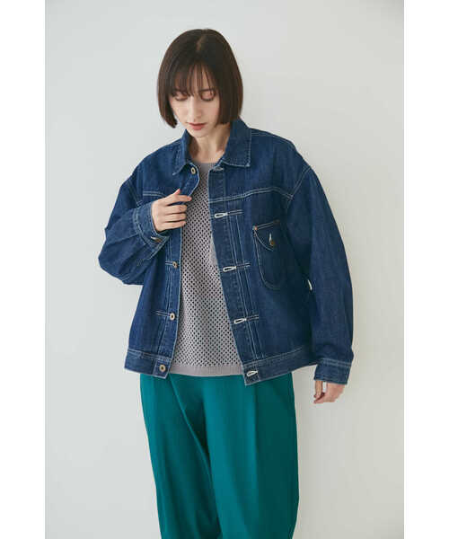 Lee（リー）の「◆【Lee】コラボカウボーイデニムジャケット（デニムジャケット・レディース・ネイビー/ブルー・MEDIUM）」の19枚目の写真