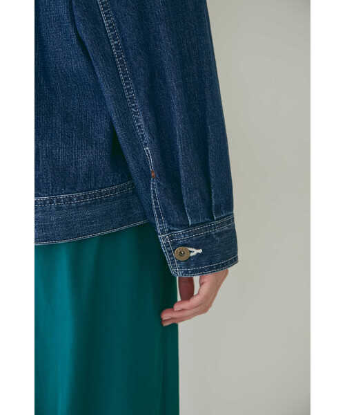 Lee（リー）の「◆【Lee】コラボカウボーイデニムジャケット（デニムジャケット・レディース・ネイビー/ブルー・MEDIUM）」の6枚目の写真