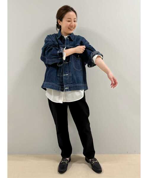 Lee（リー）の「◆【Lee】コラボカウボーイデニムジャケット（デニムジャケット・レディース・ネイビー/ブルー・MEDIUM）」の7枚目の写真