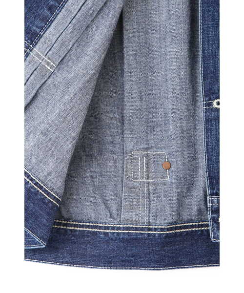 Lee（リー）の「◆【Lee】コラボカウボーイデニムジャケット（デニムジャケット・レディース・ネイビー/ブルー・MEDIUM）」の11枚目の写真