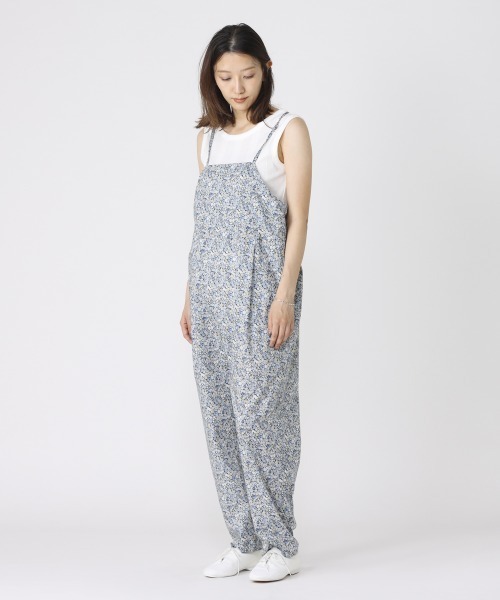 NIMES（ニーム）の「LIBERTYサロペット（サロペット/オーバーオール・レディース・ブルー系その他/ブルー系その他2・FREE）」の3枚目の写真