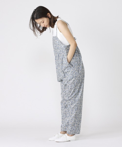 NIMES（ニーム）の「LIBERTYサロペット（サロペット/オーバーオール・レディース・ブルー系その他/ブルー系その他2・FREE）」の4枚目の写真