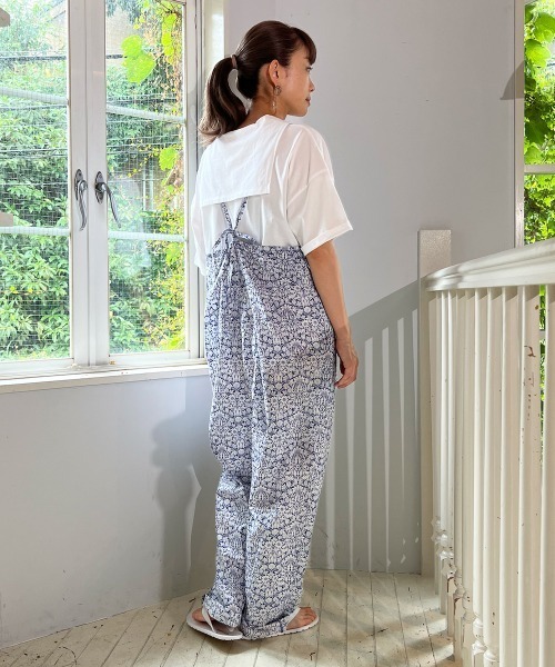 NIMES（ニーム）の「LIBERTYサロペット（サロペット/オーバーオール・レディース・ブルー系その他/ブルー系その他2・FREE）」の7枚目の写真