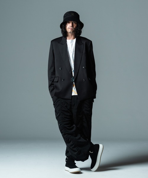 glamb（グラム）の「Unknown Paint CS / アンノウンペイントカットソー（Tシャツ/カットソー・メンズ・ブラック/ホワイト・M/S/L）」の12枚目の写真