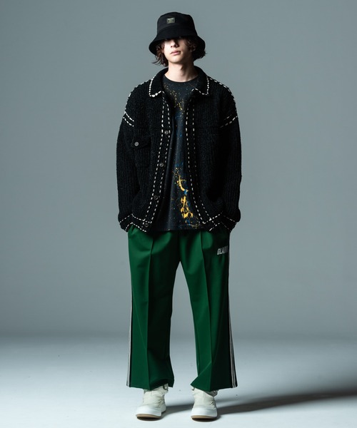 glamb（グラム）の「Unknown Paint CS / アンノウンペイントカットソー（Tシャツ/カットソー・メンズ・ブラック/ホワイト・M/S/L）」の18枚目の写真
