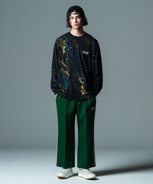 glamb（グラム）の「Unknown Paint CS / アンノウンペイントカットソー（Tシャツ/カットソー・メンズ・ブラック/ホワイト・M/S/L）」の16枚目の写真