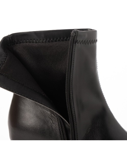 Realta（レアルタ）の「Realta(レアルタ)クリアストーンヒールショートブーツ（ブーツ・レディース・ホワイト/ブラック/ブラウン/ライトグレー/ブラック系その他/グレー/ブラック系その他2/ブラック系その他3・LL/S/M/L）」の14枚目の写真