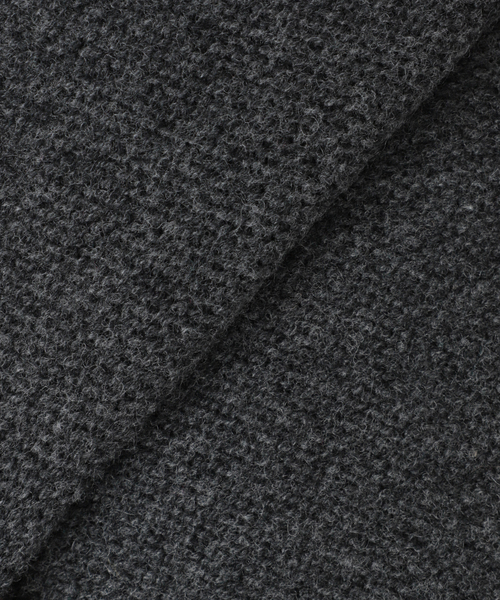 JOURNAL STANDARD relume（ジャーナルスタンダード　レリューム）の「HAMILTON WOOL GATER クルーネックニット（ニット/セーター・メンズ・グリーン/グレー/ブルー/ブラック系その他/キャメル/アイボリー・MEDIUM/LARGE）」の7枚目の写真