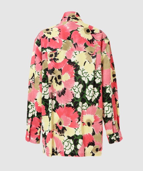 BELPER(ベルパー)の「PRINTED BOWTIE SHIRT(シャツ/ブラウス・レディース・ピンク系その他・FREE)」の2枚目の写真