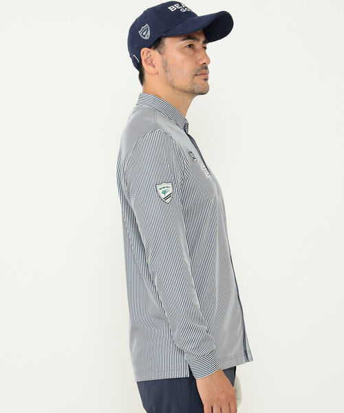 BEAMSGOLF PURPLE LABEL タラッティ ストライプ ポロシャツ BEAMSGOLF PURPLE LABEL タラッティ ストライプ ポロシャツ BEAMS GOLF