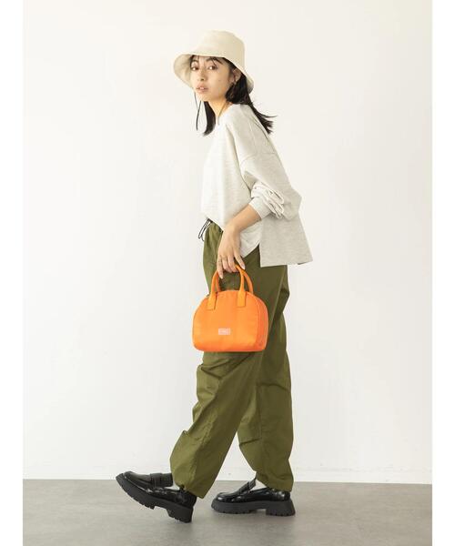 koe（コエ）の「ガーゼ裏毛ワイドスウェット（スウェット・レディース・グリーン/ライトブルー/ナチュラル/ブラック・FREE）」の13枚目の写真