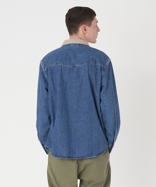 Levi's（リーバイス）の「Levi's/リーバイス　リラックスフィット デニムジャケット BLUE ストーンウォッシュ（デニムジャケット・メンズ・インディゴブルー・XL/M/S/L）」の5枚目の写真