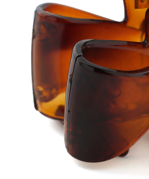 ANEMONE（アネモネ）の「シックカラーリボンバンス（バレッタ/ヘアクリップ・レディース・ブラック/ブラウン・FREE）」の9枚目の写真