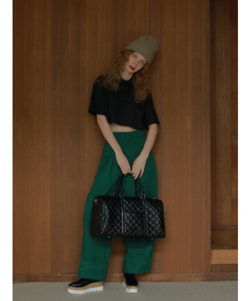 AMAIL（アマイル）の「Super long chinos（その他パンツ・レディース・ブラック/ベージュ/グリーン・S/M）」の11枚目の写真