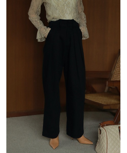 AMAIL（アマイル）の「Super long chinos（その他パンツ・レディース・ブラック/ベージュ/グリーン・S/M）」の13枚目の写真