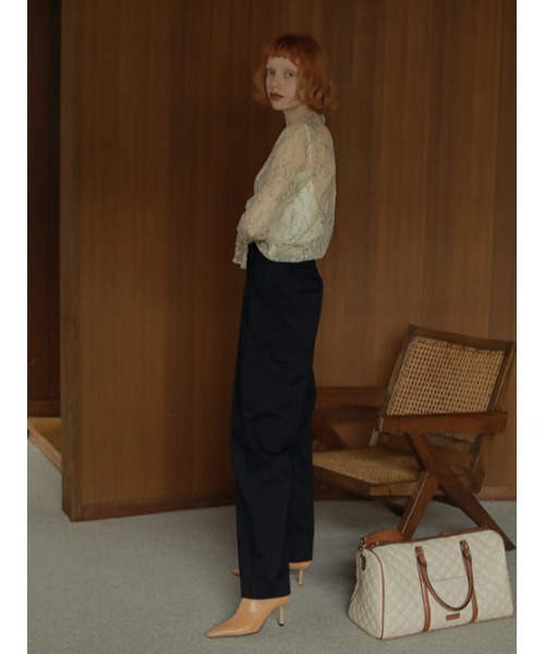 AMAIL（アマイル）の「Super long chinos（その他パンツ・レディース・ブラック/ベージュ/グリーン・S/M）」の14枚目の写真