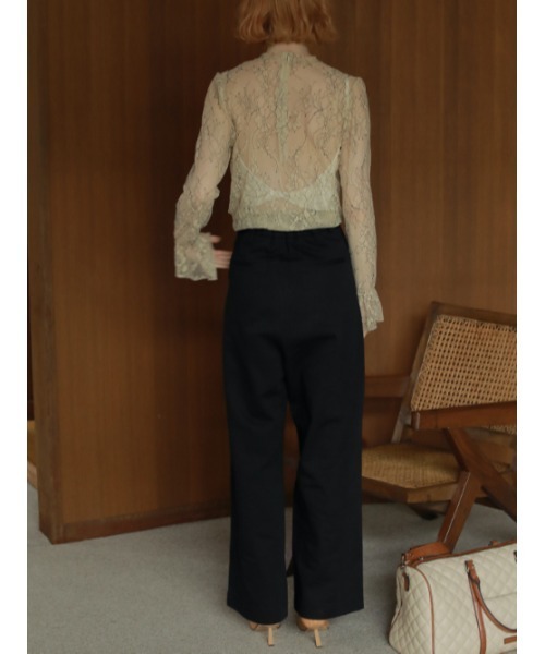 AMAIL（アマイル）の「Super long chinos（その他パンツ・レディース・ブラック/ベージュ/グリーン・S/M）」の15枚目の写真