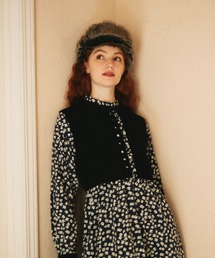 idem | fur × check flight cap/チェック柄フライトキャップ(キャップ)