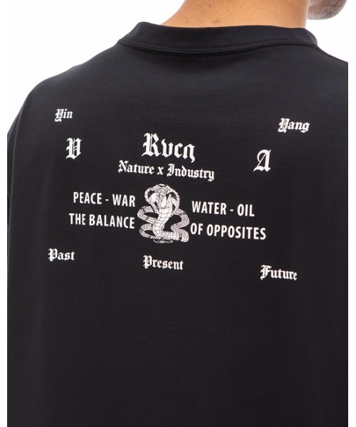 RVCA(ルーカ)の「RVCA メンズ VENOM LT ロングスリーブTシャツ【2022年秋冬モデル】/ルーカ(Tシャツ/カットソー・メンズ・ホワイト/ブラック/ボルドー・SMALL/MEDIUM/LARGE/X-LARGE)」の2枚目の写真
