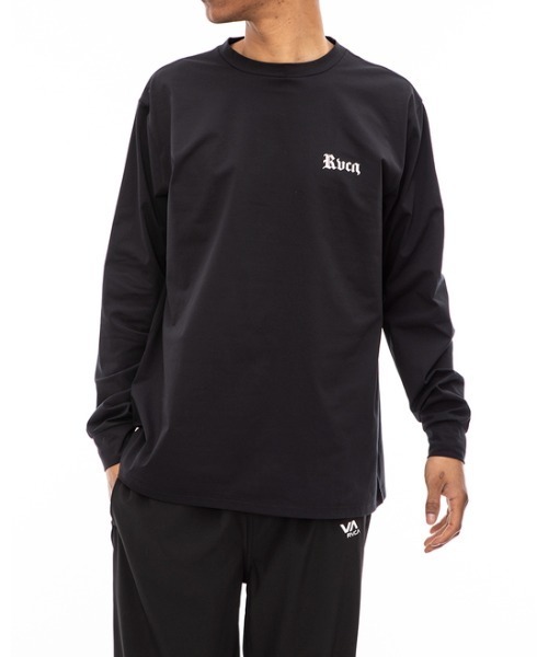 RVCA(ルーカ)の「RVCA メンズ VENOM LT ロングスリーブTシャツ【2022年秋冬モデル】/ルーカ(Tシャツ/カットソー・メンズ・ホワイト/ブラック/ボルドー・SMALL/MEDIUM/LARGE/X-LARGE)」の6枚目の写真