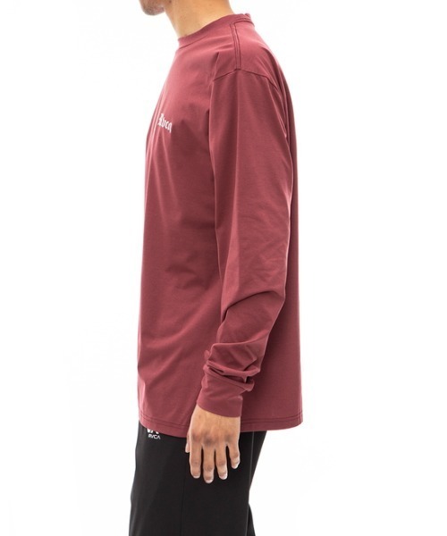RVCA(ルーカ)の「RVCA メンズ VENOM LT ロングスリーブTシャツ【2022年秋冬モデル】/ルーカ(Tシャツ/カットソー・メンズ・ホワイト/ブラック/ボルドー・SMALL/MEDIUM/LARGE/X-LARGE)」の12枚目の写真