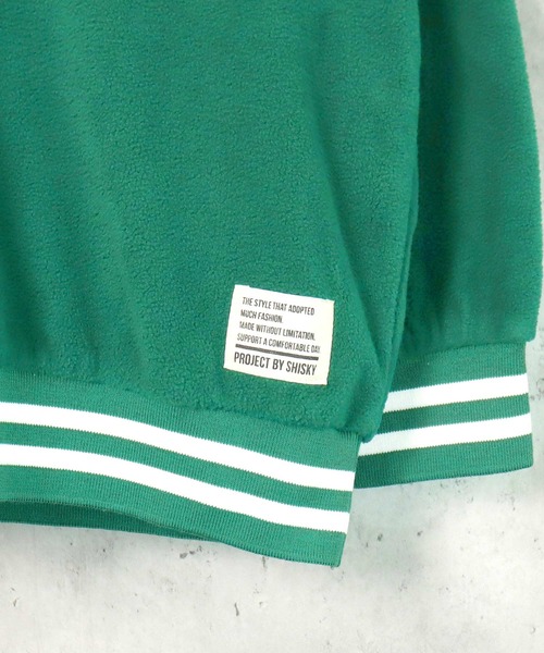 THE CASUAL（カジュアル）の「フリース ラインリブクルー＆パーカー（パーカー・キッズ・グレー系1/チャコール/ブラック系/ネイビー/ベージュ系/ベージュ/ブラック/グレイッシュベージュ/グレー系/ダークグリーン系/ネイビー系/ダークグリーン・110cm/150cm/130cm/160cm/140cm/120cm）」の17枚目の写真