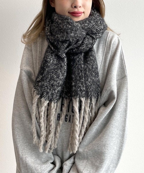 w closet（ダブルクローゼット）の「【ZOZO限定】ハーフジップ刺繍スウェット（スウェット・レディース・グレー/ケリー/ダークブルー/オートミール/ピンク/ダークグリーン・FREE）」の16枚目の写真