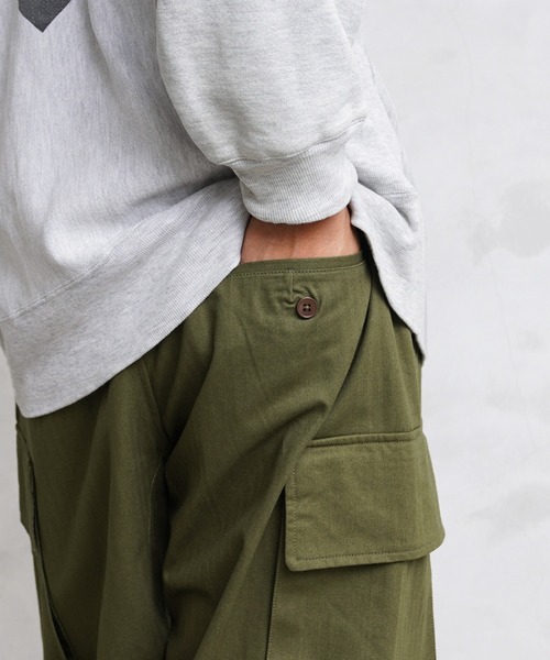 WAIPER.inc(ワイパーインク)の「フランス軍 M-47 カーゴパンツ 後期型 HBT WAIPER.inc【WP108】(カーゴパンツ・メンズ・ブラック/オリーブ・23/24/25/26/22/21)」の17枚目の写真