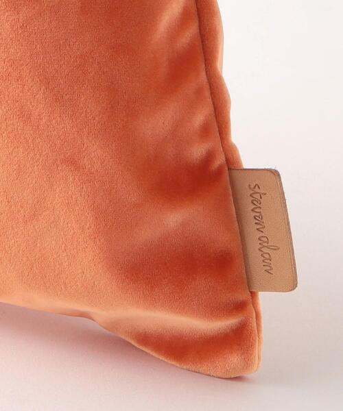 Steven Alan（スティーブンアラン）の「＜Steven Alan＞VELOR TOTE BAG/トートバッグ（トートバッグ・レディース・オレンジ/ライム/ナチュラル・FREE）」の9枚目の写真