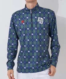 FILA GOLF（フィラゴルフ ）の「【FILA GOLF:フィラゴルフ】ハーフZIP長袖シャツ（シャツ/ブラウス・メンズ）」