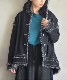 BITTOKO ビットコ✴︎ボア　デニムジャケット BITTOKO（ビットコ）｜デニムジャケット一覧 - WEAR