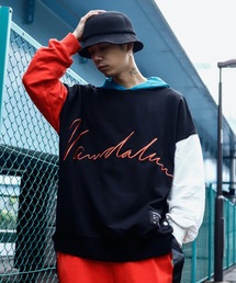 AFYF | AFYF VANDALISMQUAD PULL PARKA/ビッグシルエット クワッド プルパーカー(パーカー)