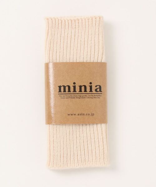 minia（ミニア）の「ショートリブアームウォーマー（アームカバー・レディース・ブラック/ベージュ/グレー/アイボリー・FREE）」の14枚目の写真