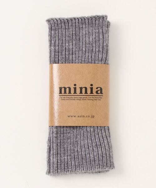 minia（ミニア）の「ショートリブアームウォーマー（アームカバー・レディース・ブラック/ベージュ/グレー/アイボリー・FREE）」の16枚目の写真