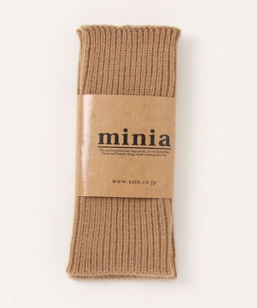 minia（ミニア）の「ショートリブアームウォーマー（アームカバー・レディース・ブラック/ベージュ/グレー/アイボリー・FREE）」の17枚目の写真