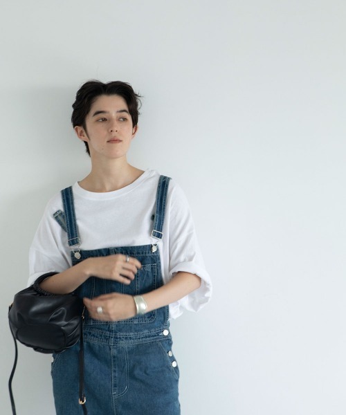 marjour（マージュール）の「DENIM SALOPETTE（サロペット/オーバーオール・レディース・ブルー・M）」の18枚目の写真