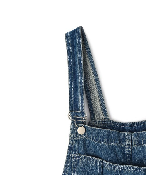 marjour（マージュール）の「DENIM SALOPETTE（サロペット/オーバーオール・レディース・ブルー・M）」の9枚目の写真