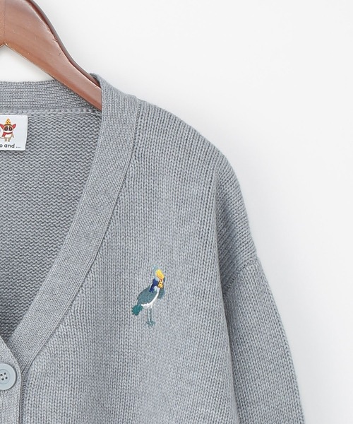 niko and（ニコアンド）の「【ピザトル】コラボ刺繍ニット