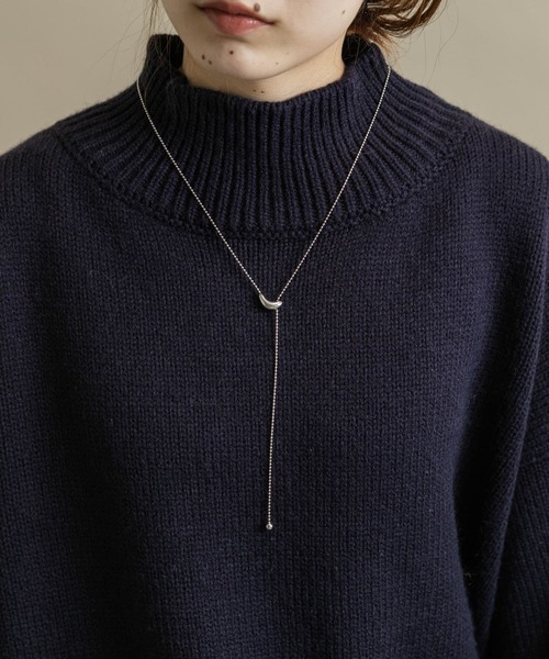 SMELLY（スメリー）の「ボールチェーンニュアンストップYジネックレス（ネックレス・レディース・シルバー/ゴールド・-）」の7枚目の写真