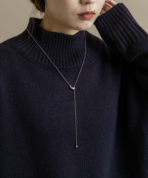 SMELLY（スメリー）の「ボールチェーンニュアンストップYジネックレス（ネックレス・レディース・シルバー/ゴールド・-）」の8枚目の写真