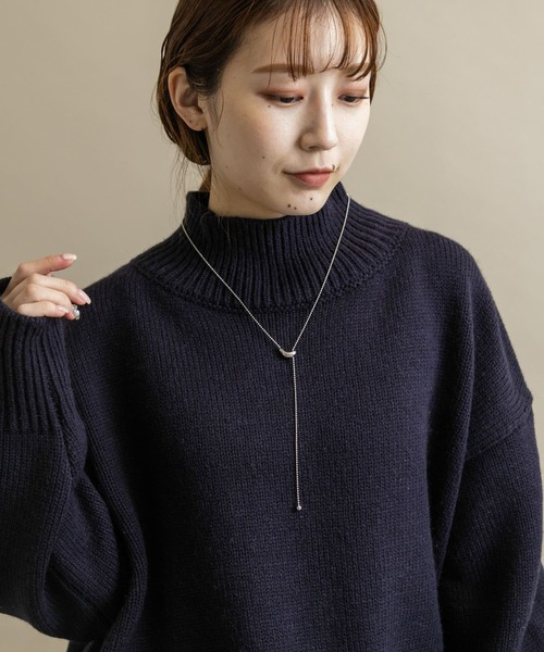 SMELLY（スメリー）の「ボールチェーンニュアンストップYジネックレス（ネックレス・レディース・シルバー/ゴールド・-）」の9枚目の写真