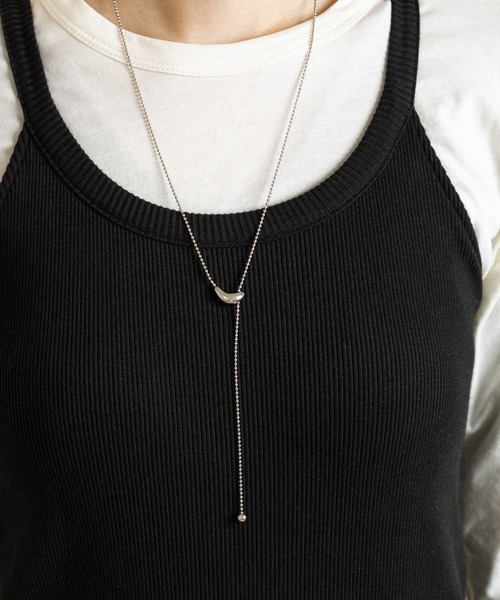 SMELLY（スメリー）の「ボールチェーンニュアンストップYジネックレス（ネックレス・レディース・シルバー/ゴールド・-）」の10枚目の写真