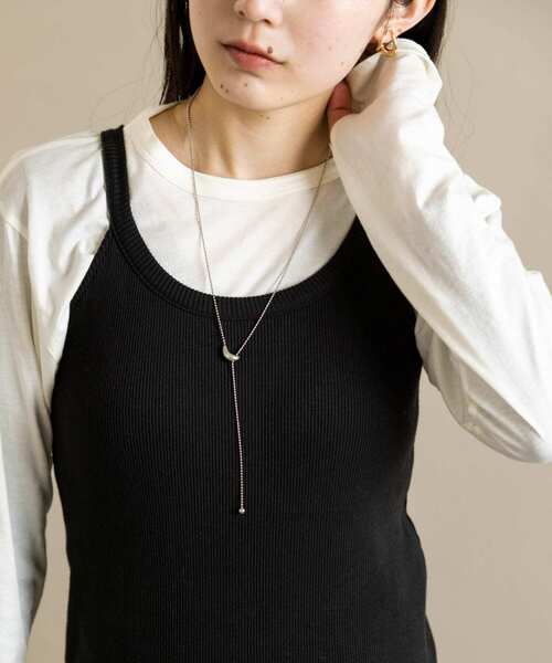 SMELLY（スメリー）の「ボールチェーンニュアンストップYジネックレス（ネックレス・レディース・シルバー/ゴールド・-）」の11枚目の写真