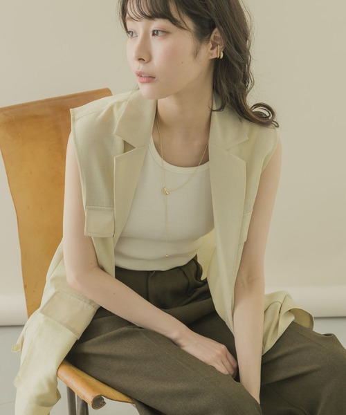 SMELLY（スメリー）の「ボールチェーンニュアンストップYジネックレス（ネックレス・レディース・シルバー/ゴールド・-）」の13枚目の写真