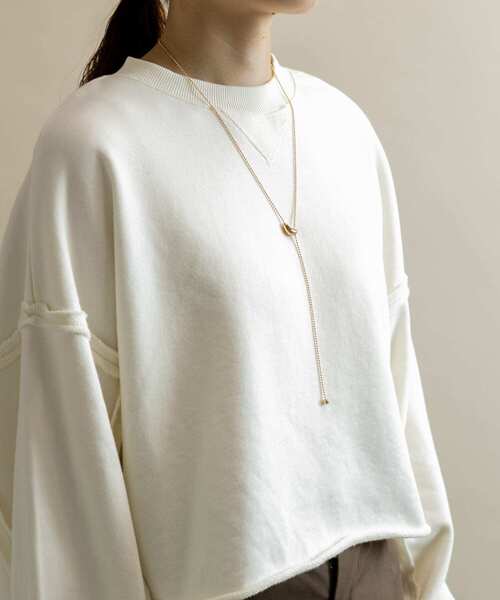 SMELLY（スメリー）の「ボールチェーンニュアンストップYジネックレス（ネックレス・レディース・シルバー/ゴールド・-）」の16枚目の写真