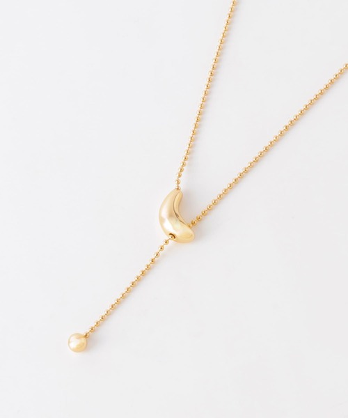 SMELLY（スメリー）の「ボールチェーンニュアンストップYジネックレス（ネックレス・レディース・シルバー/ゴールド・-）」の18枚目の写真
