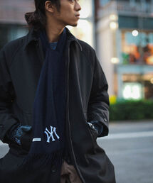 BEAMS | INFIELDERDESIGN × BEAMS / 別注 MLB Cashmere Stole(マフラー)