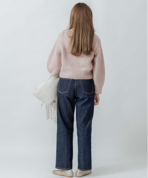 flower（フラワー）の「ホリデーニットカーディガン（カーディガン/ボレロ・レディース・ベージュ/ピンク/アイボリー・FREE）」の17枚目の写真